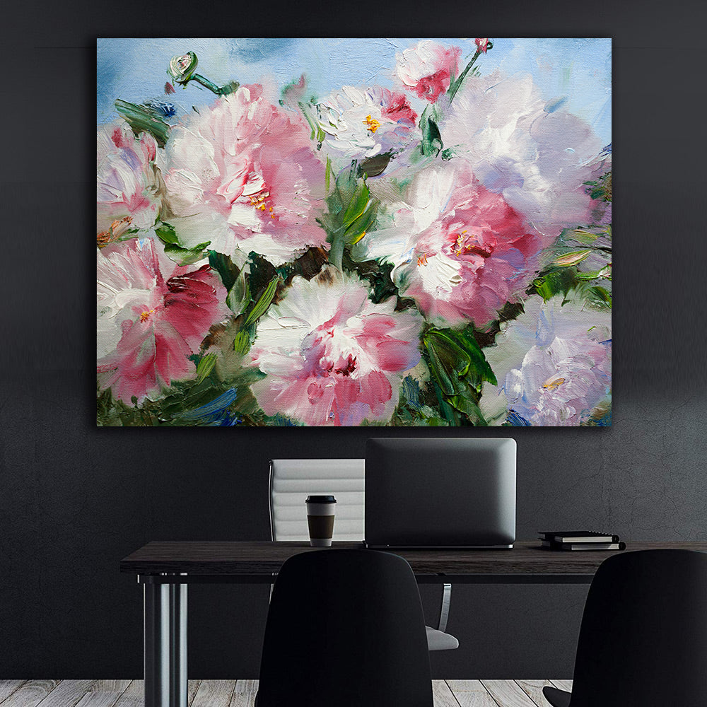 Tablou Canvas - Flori Roz