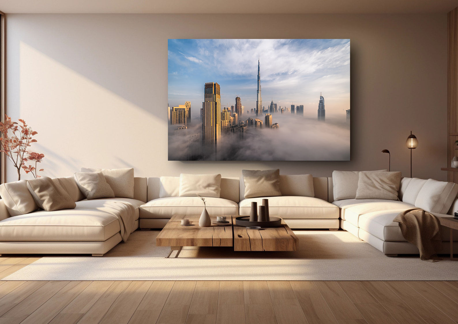 Tablou Canvas - Zgârâie-Nori din Dubai