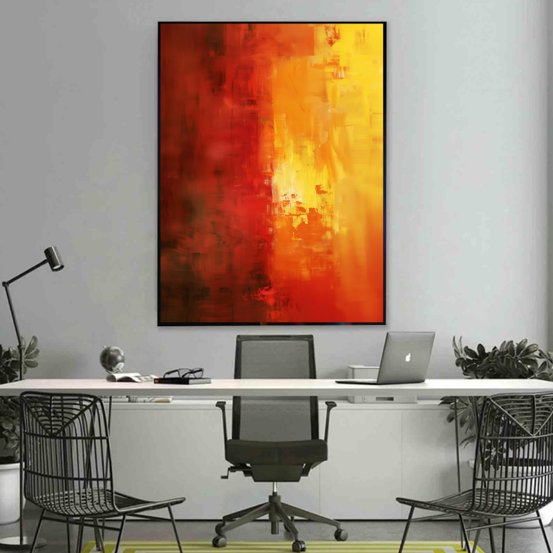 Tablou Canvas - Abstract Flames