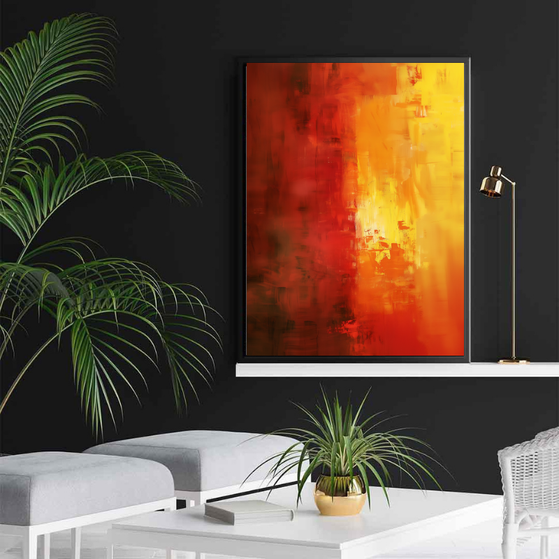 Tablou Canvas - Abstract Flames