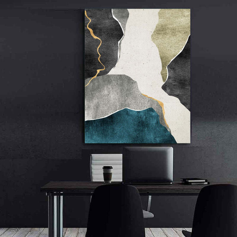 Peinture sur toile – Art abstrait moderne