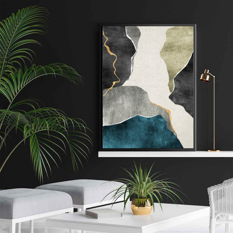 Peinture sur toile – Art abstrait moderne