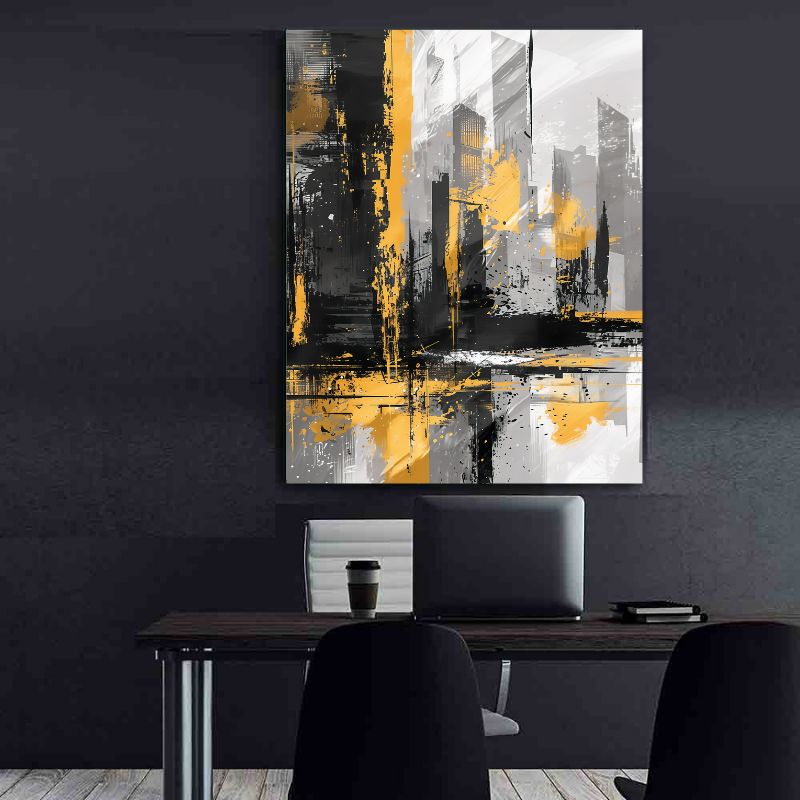Tablou Canvas - Oraș Abstract
