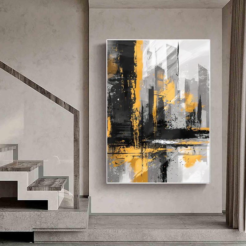 Tablou Canvas - Oraș Abstract