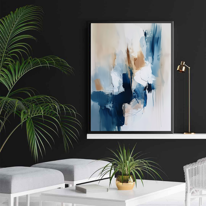 Peinture sur toile – Art abstrait moderne