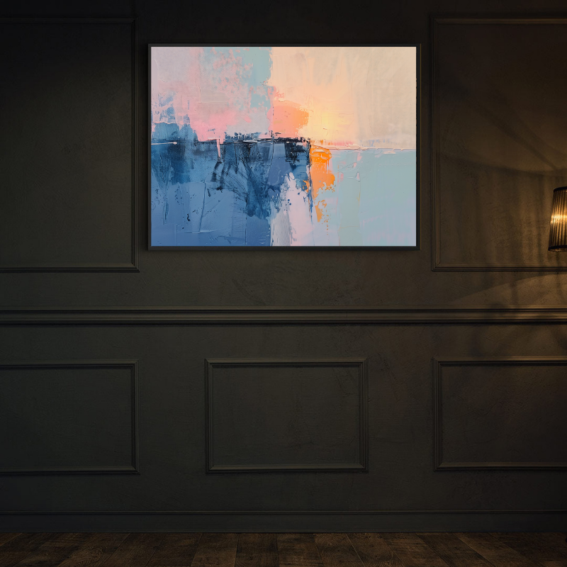 Tablou Canvas - Sunset Abstract Art