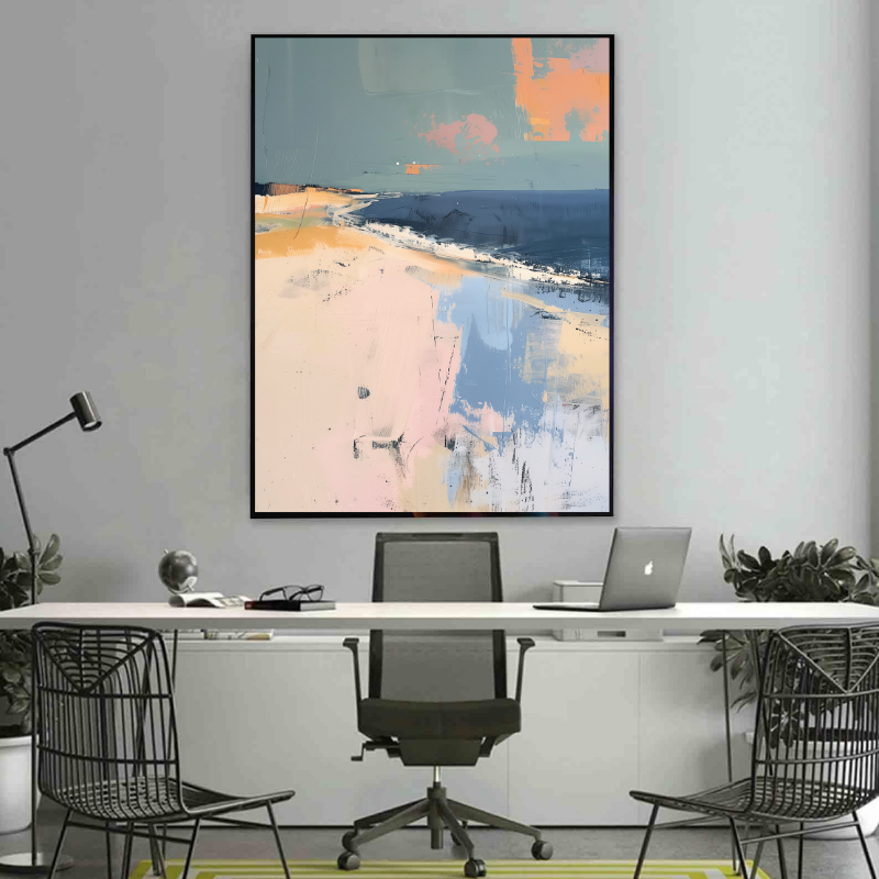Tablou Canvas - Abstract Coastal Landscape