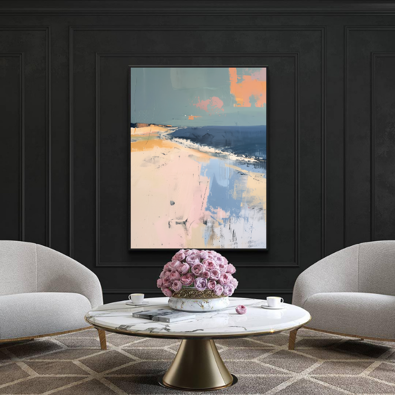 Tablou Canvas - Abstract Coastal Landscape