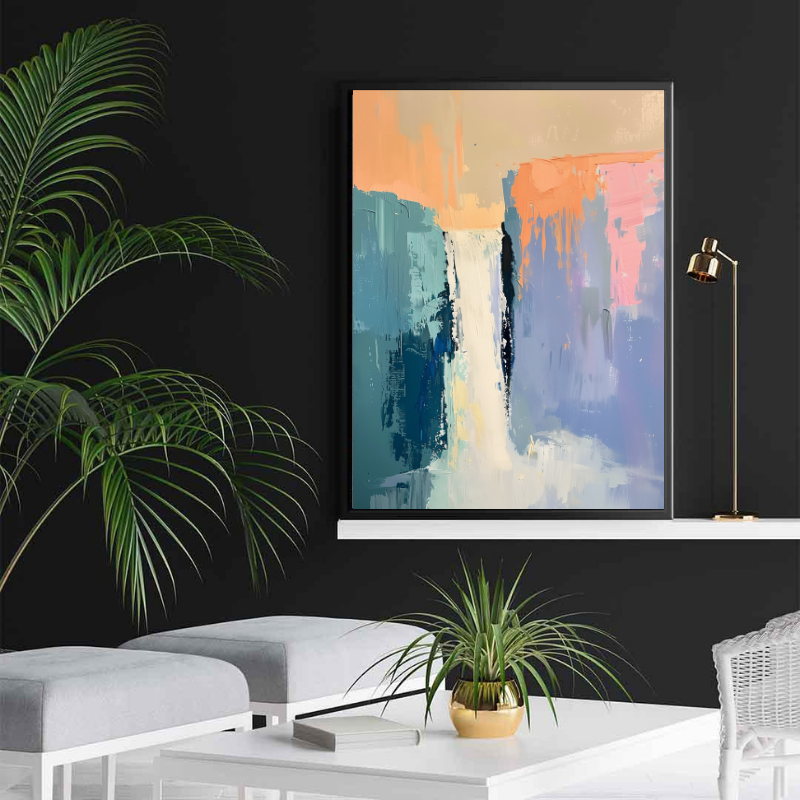 Peinture sur toile – Art abstrait moderne