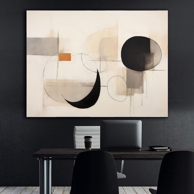 Peinture sur toile – Art abstrait moderne