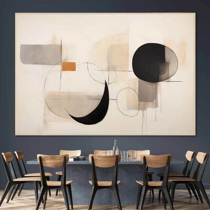 Peinture sur toile – Art abstrait moderne