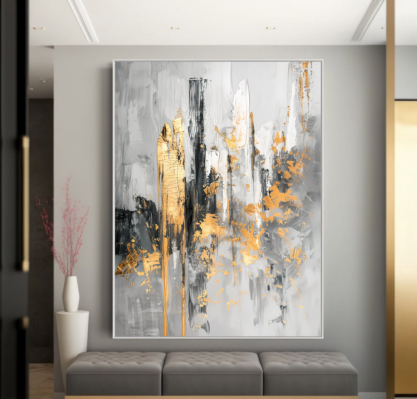 Tablou Canvas - Oraș Abstract