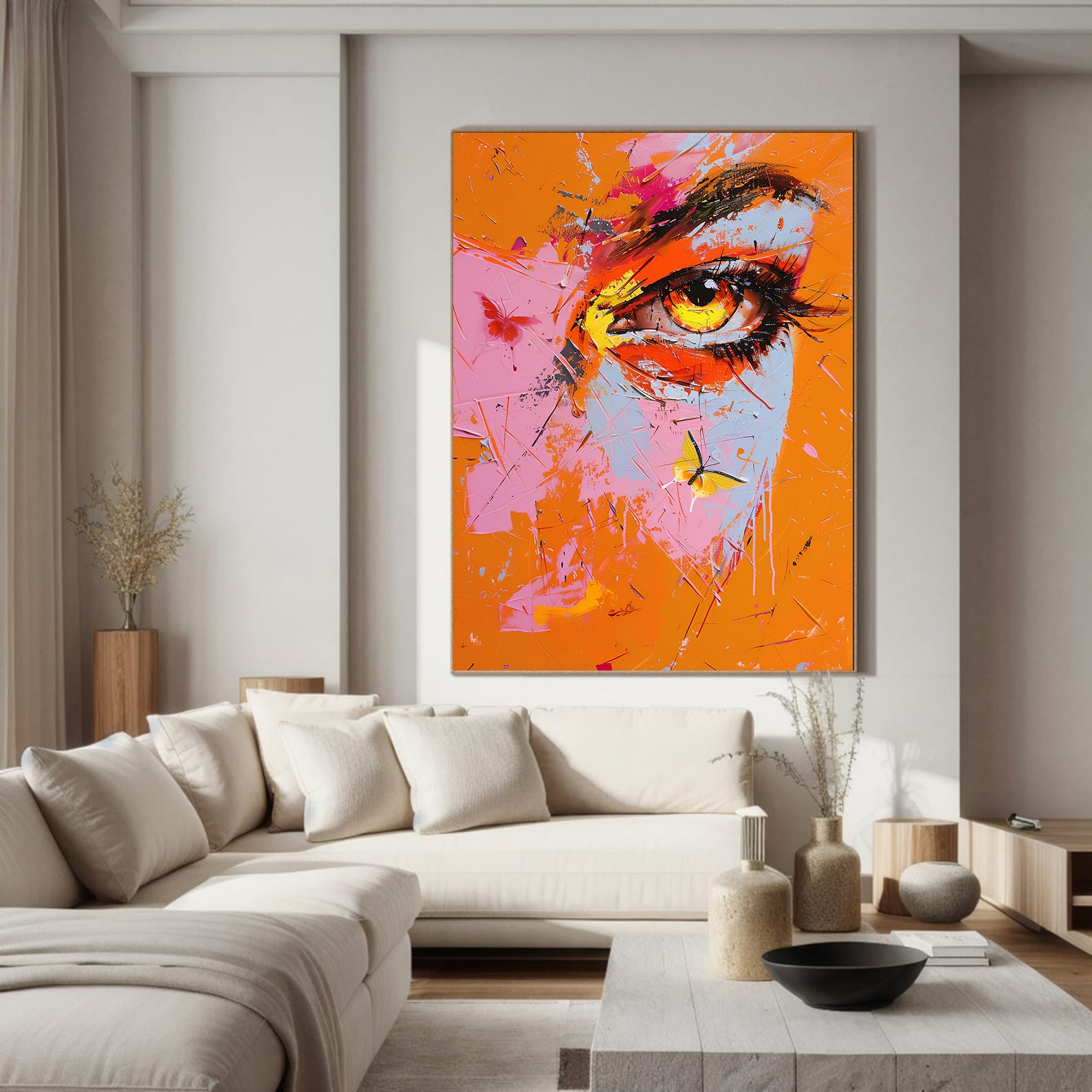 Tablou Canvas - Portret Abstract