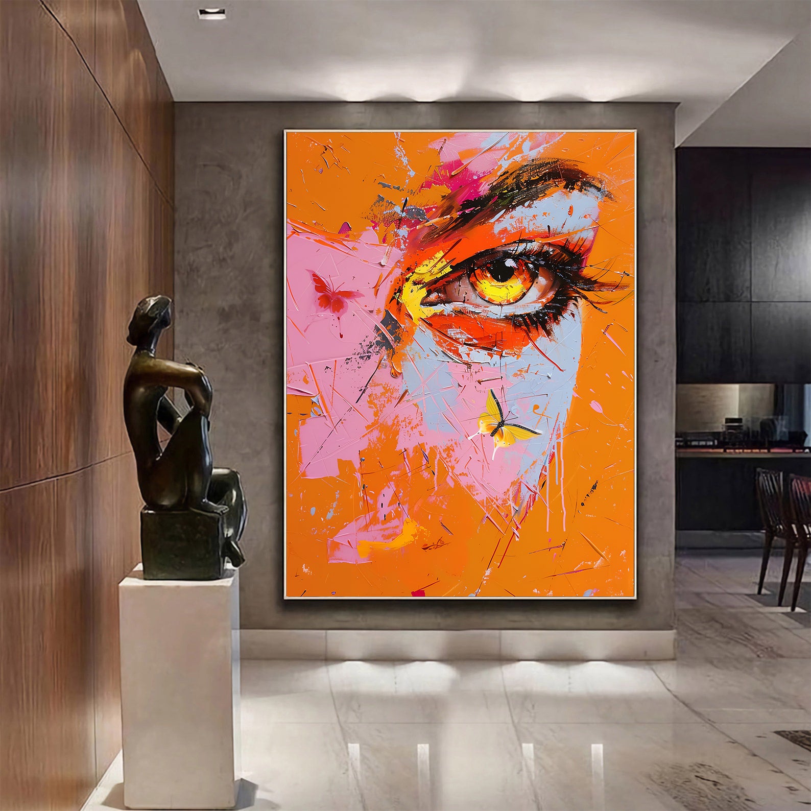 Tablou Canvas - Portret Abstract