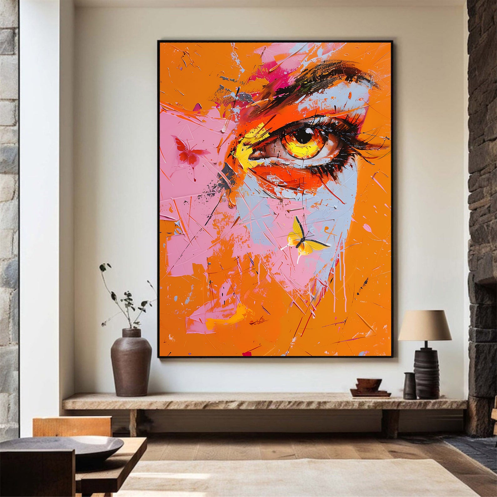 Tablou Canvas - Portret Abstract