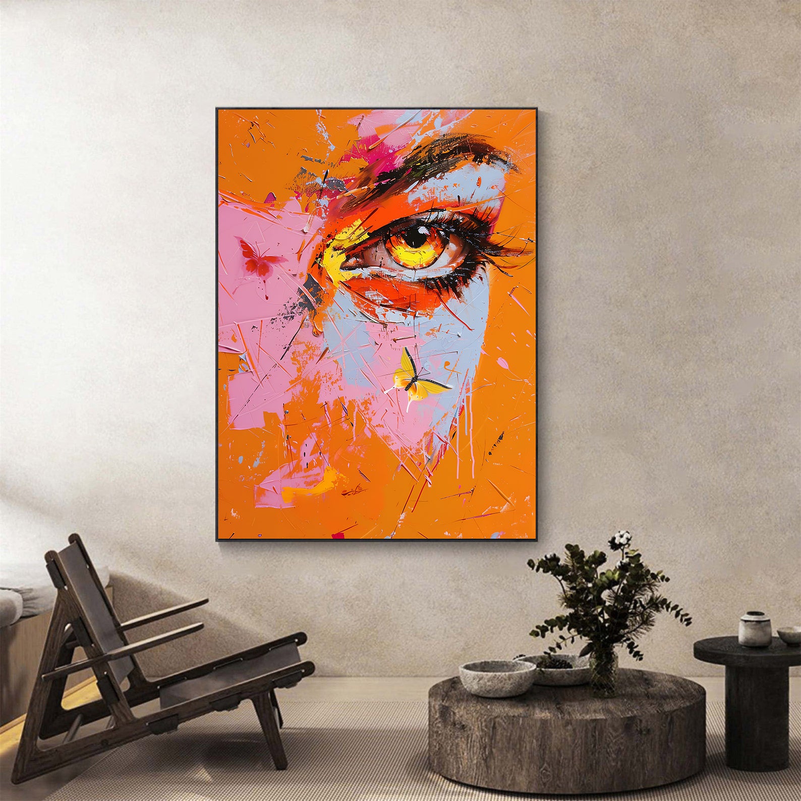 Tablou Canvas - Portret Abstract