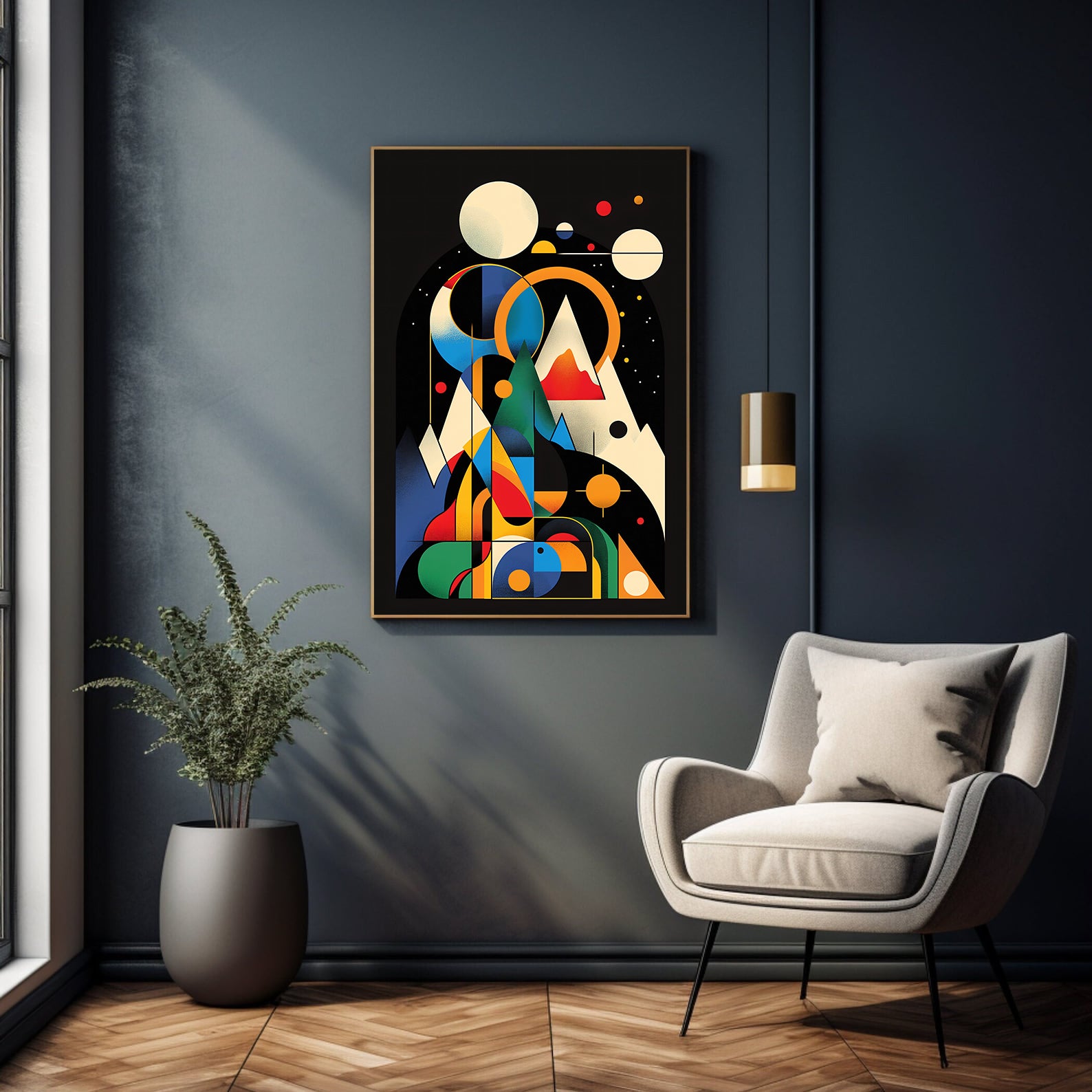 Tablou Canvas - Abstract Geometry Art