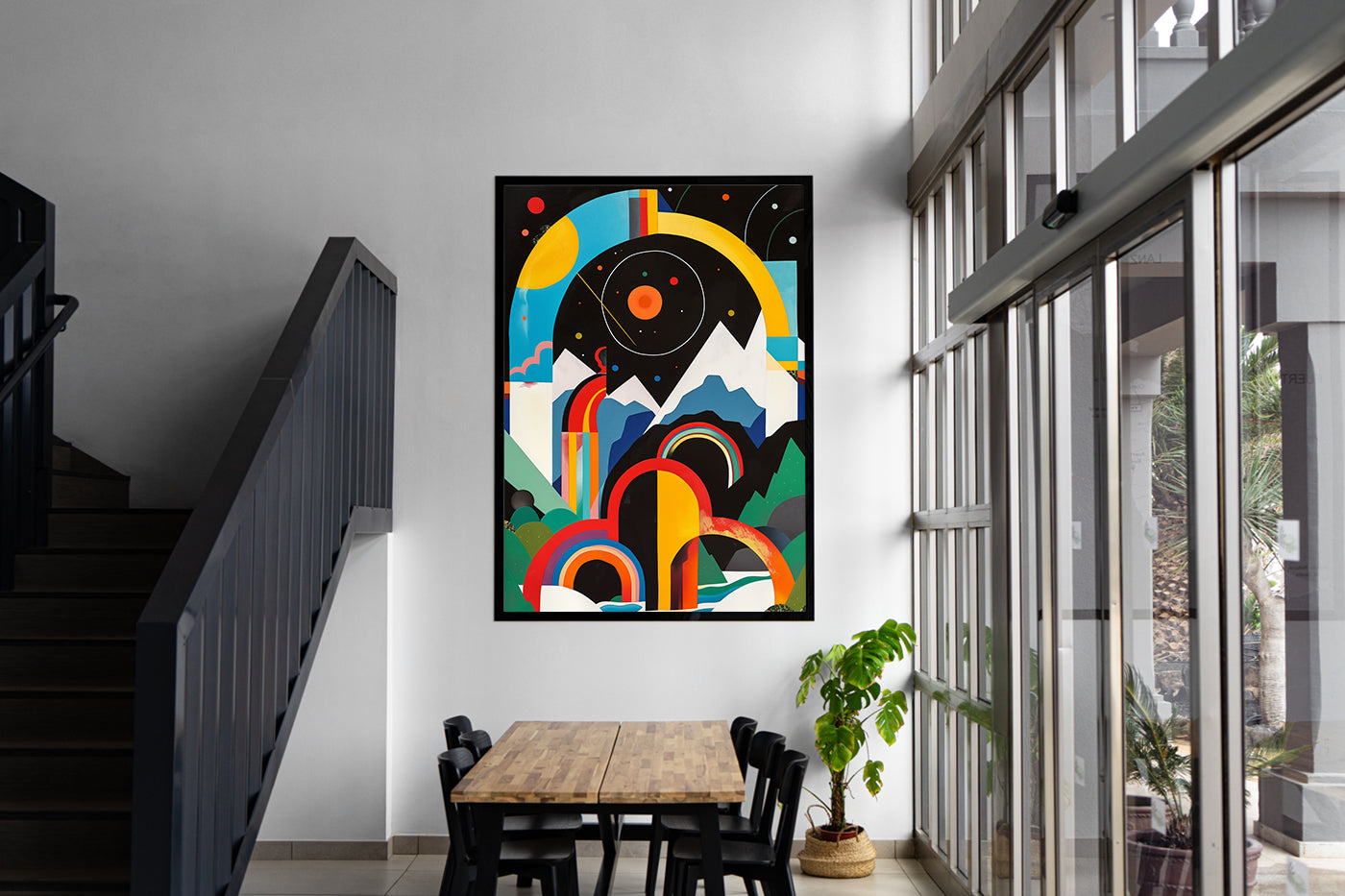 Tablou Canvas - Abstract Geometry Art