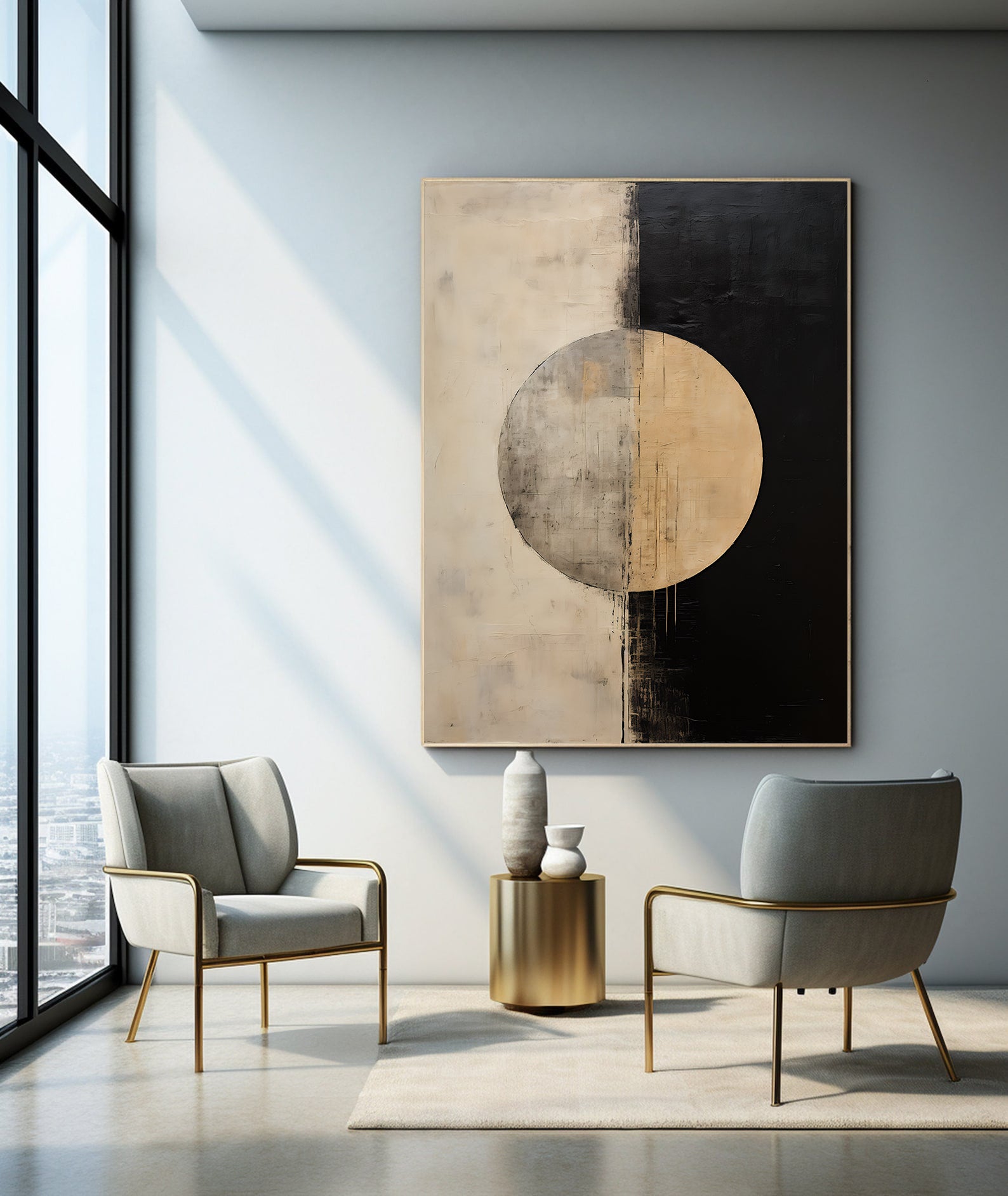 Peinture sur toile – Art Feng Shui