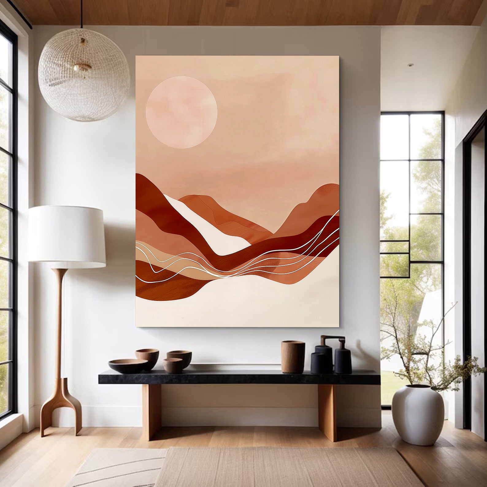 Tablou Canvas - Abstract Sunset