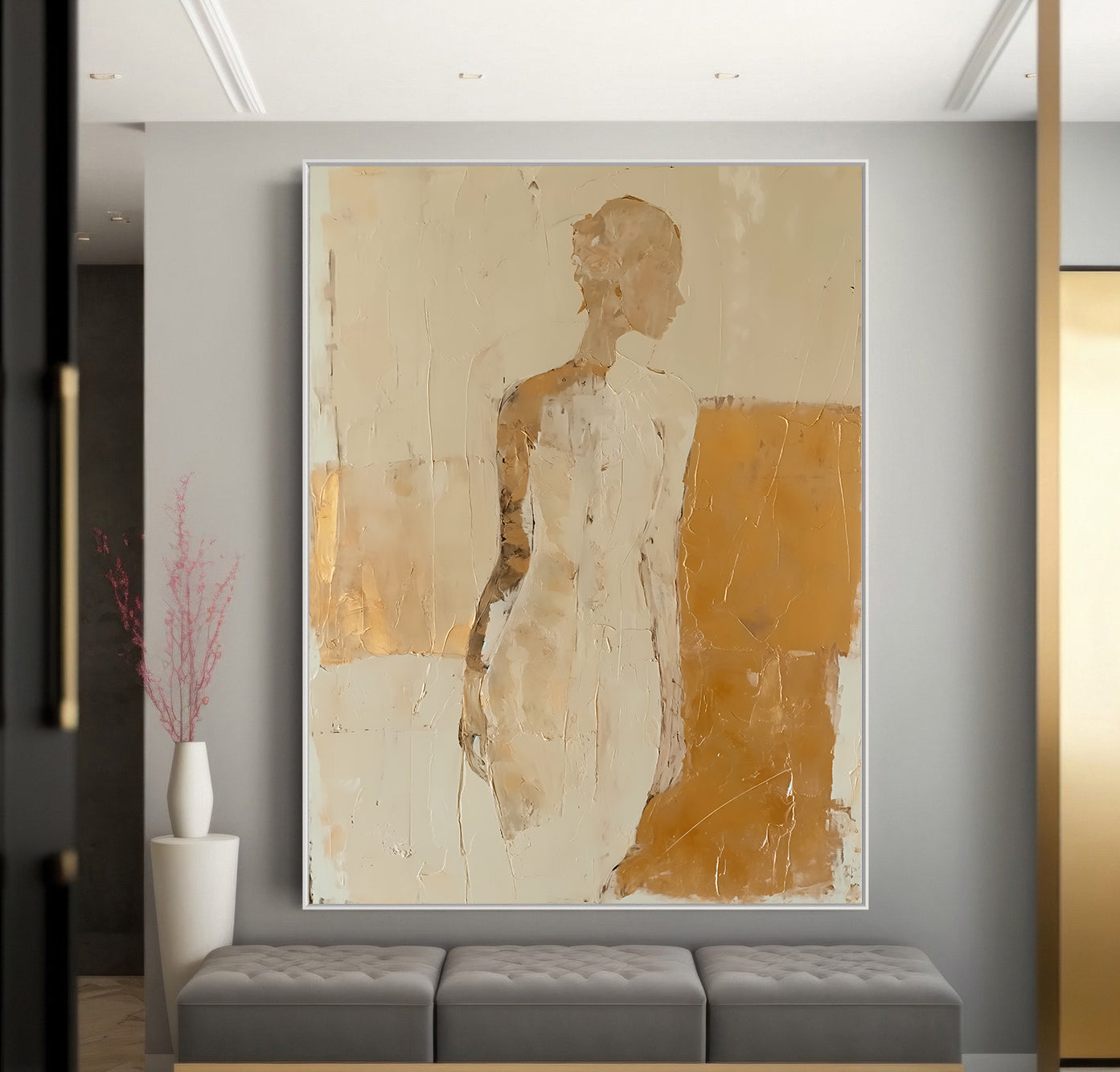 Tablou Canvas - Femeie Abstract
