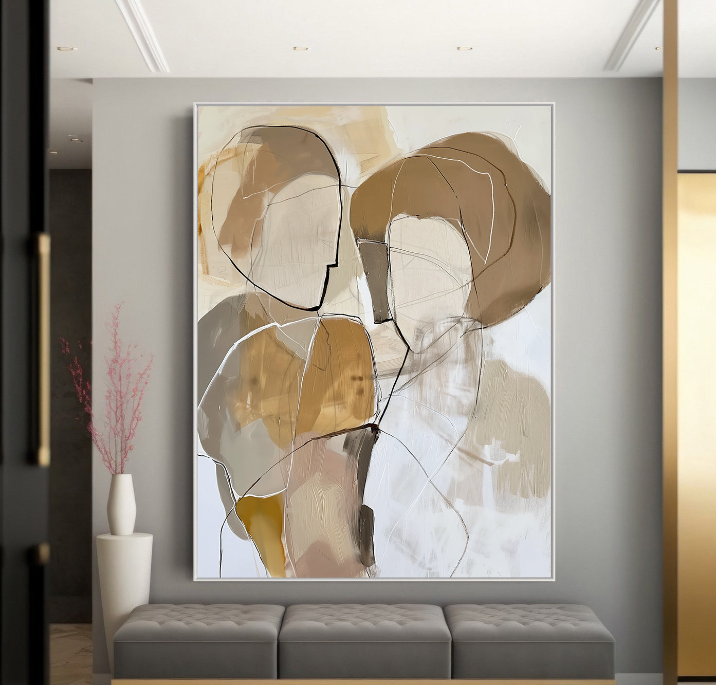 Tablou Canvas - Iubire Abstract