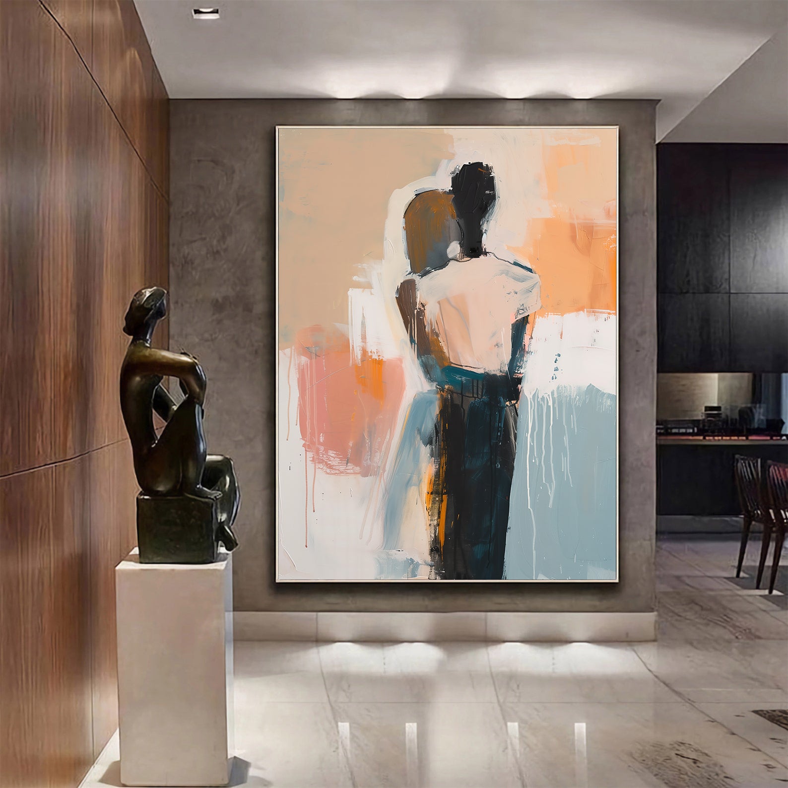 Tablou Canvas - Iubire Abstract