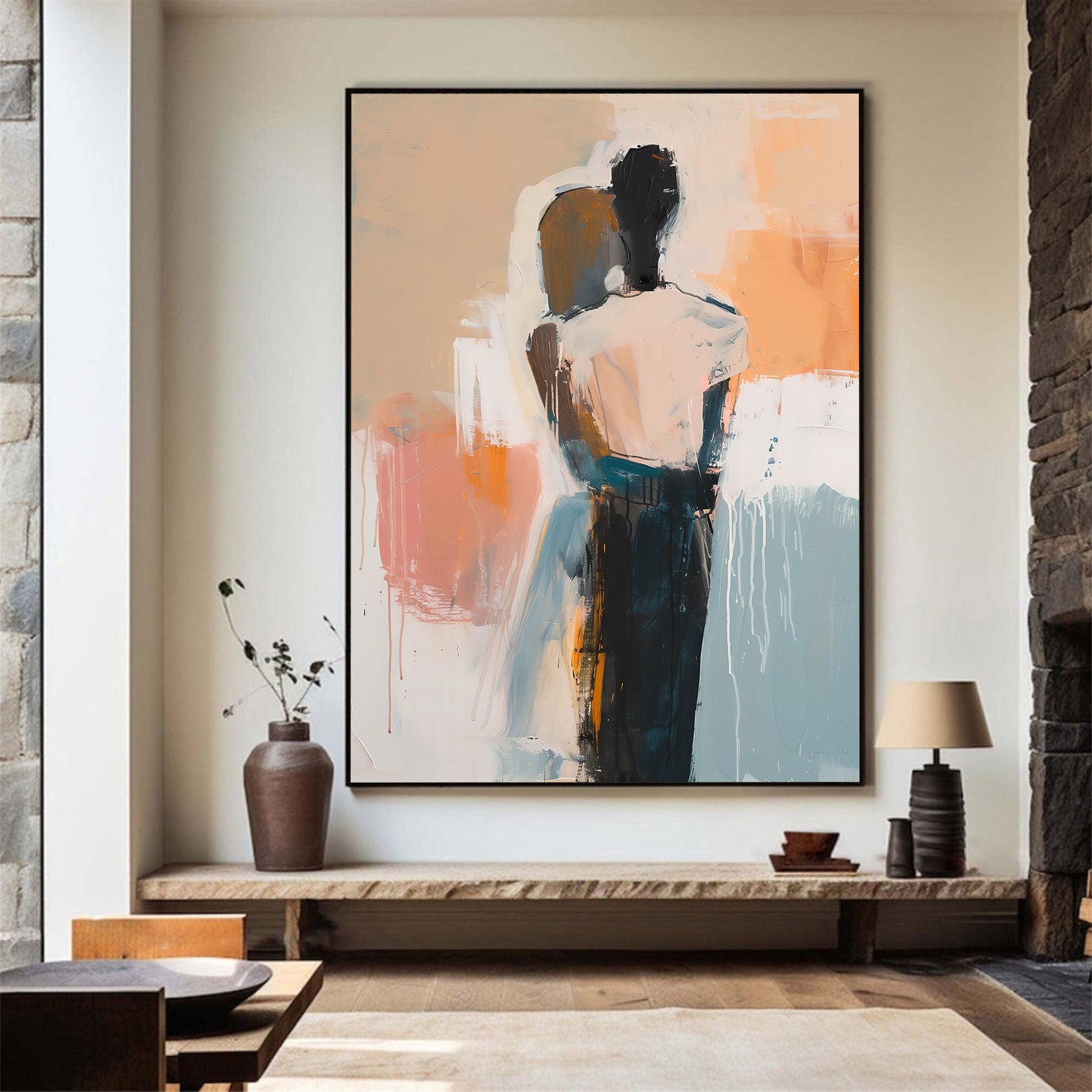 Tablou Canvas - Iubire Abstract