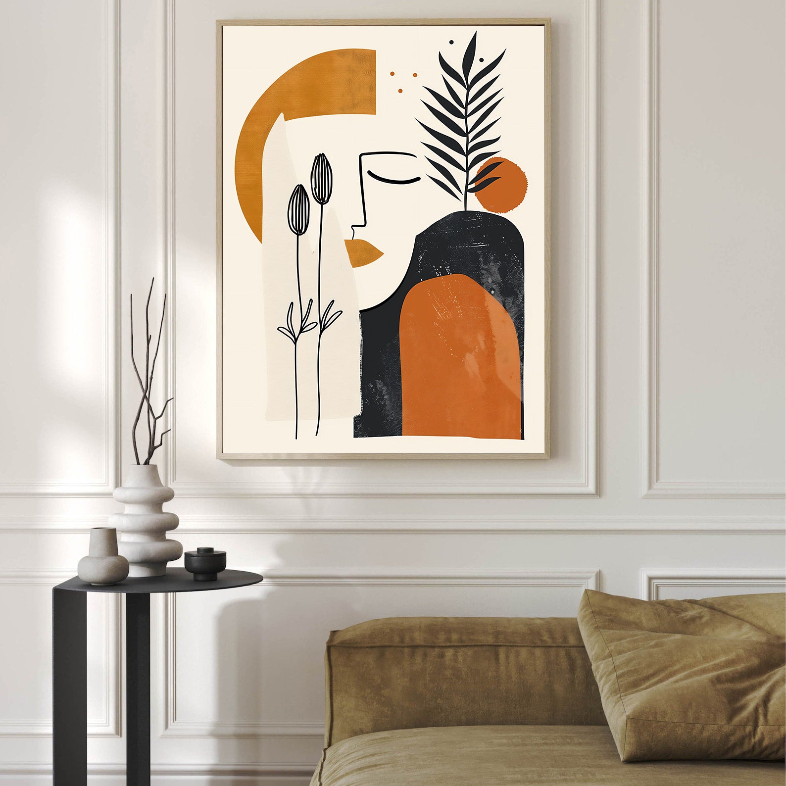 Tablou Canvas - Portret Abstract
