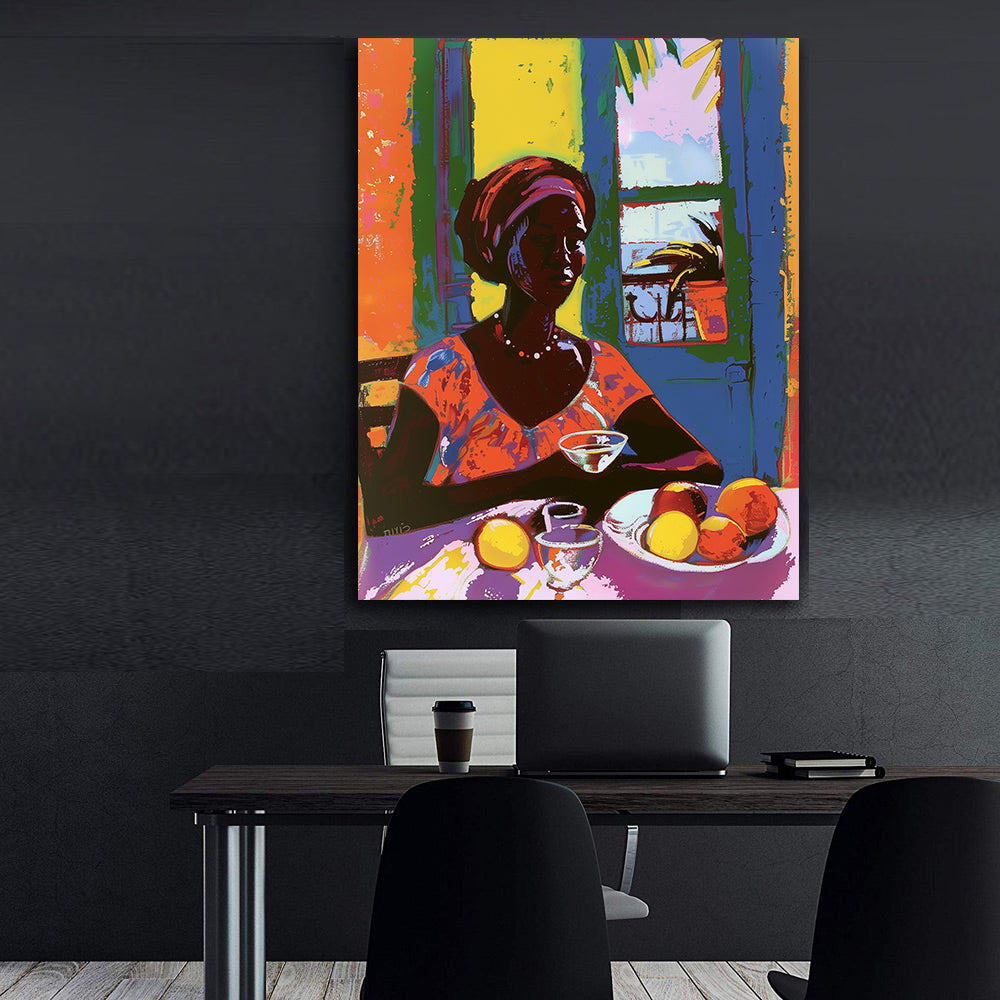 Tablou Canvas - African Woman