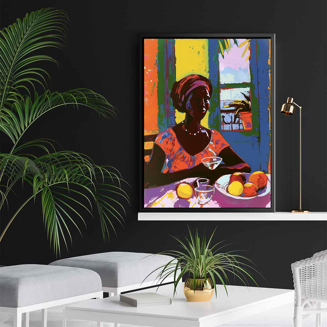 Tablou Canvas - African Woman