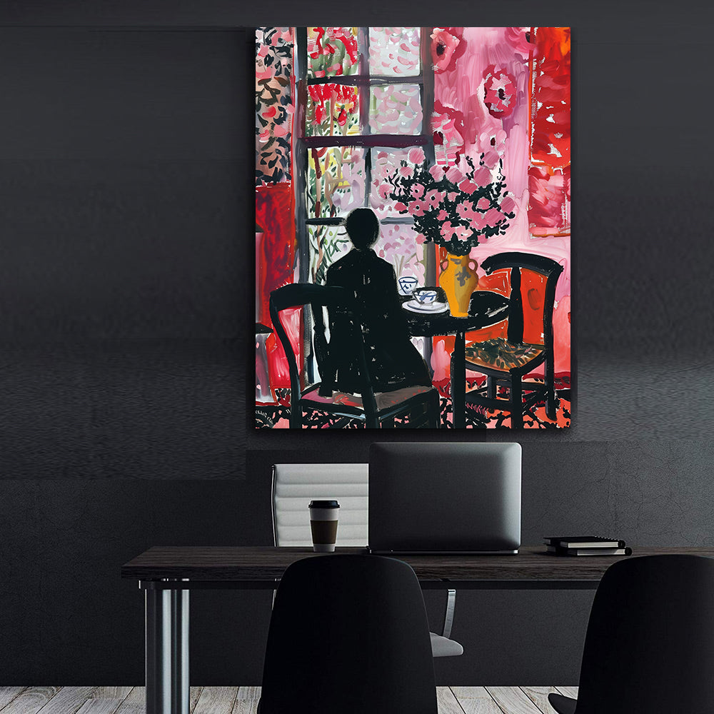 Tablou Canvas - Femeie cu Flori