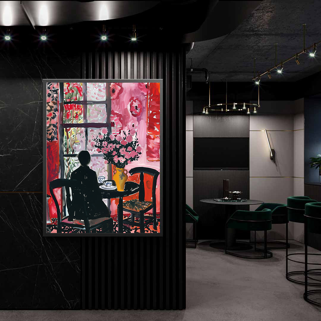 Tablou Canvas - Femeie cu Flori