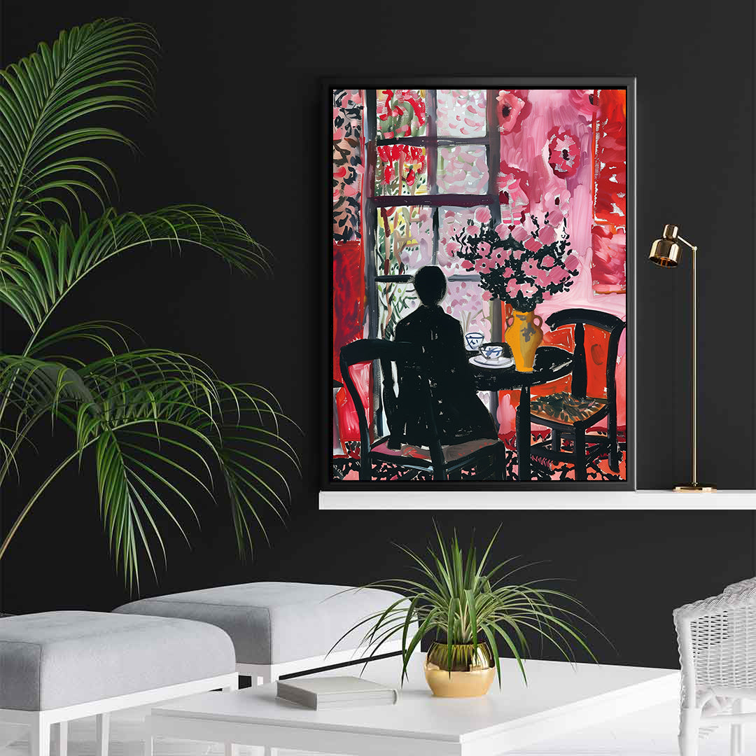 Tablou Canvas - Femeie cu Flori