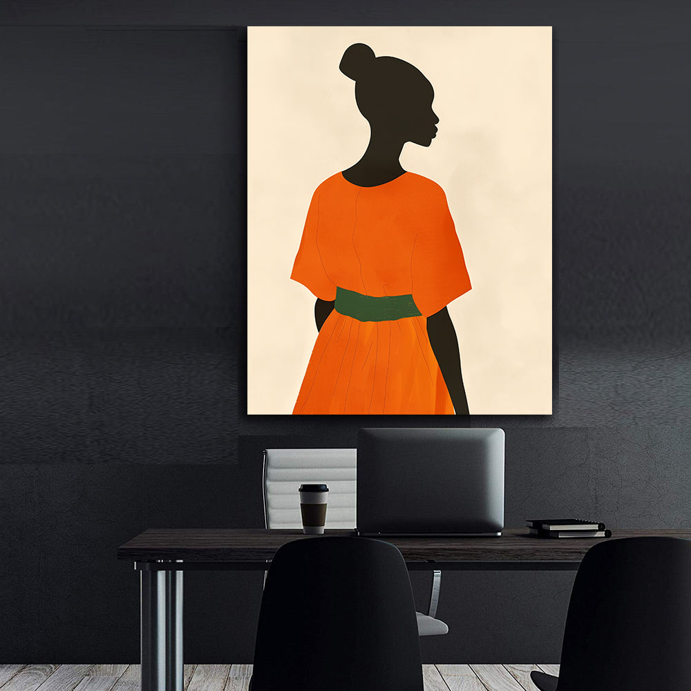 Tablou Canvas - Femeie Africană