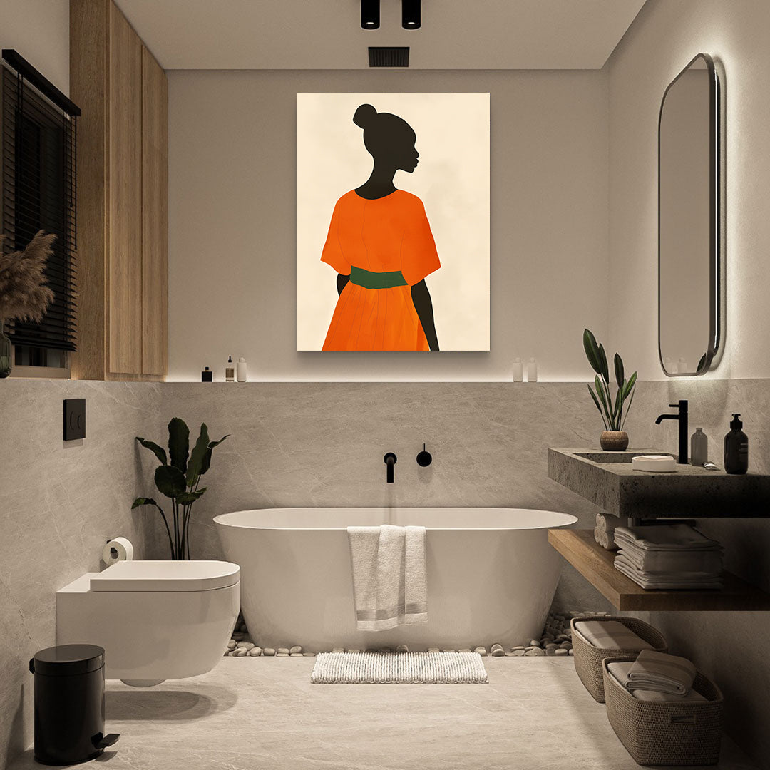 Tablou Canvas - Femeie Africană