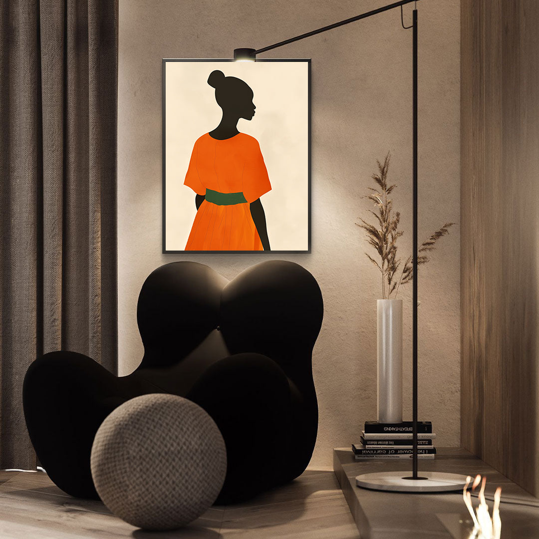 Tablou Canvas - Femeie Africană