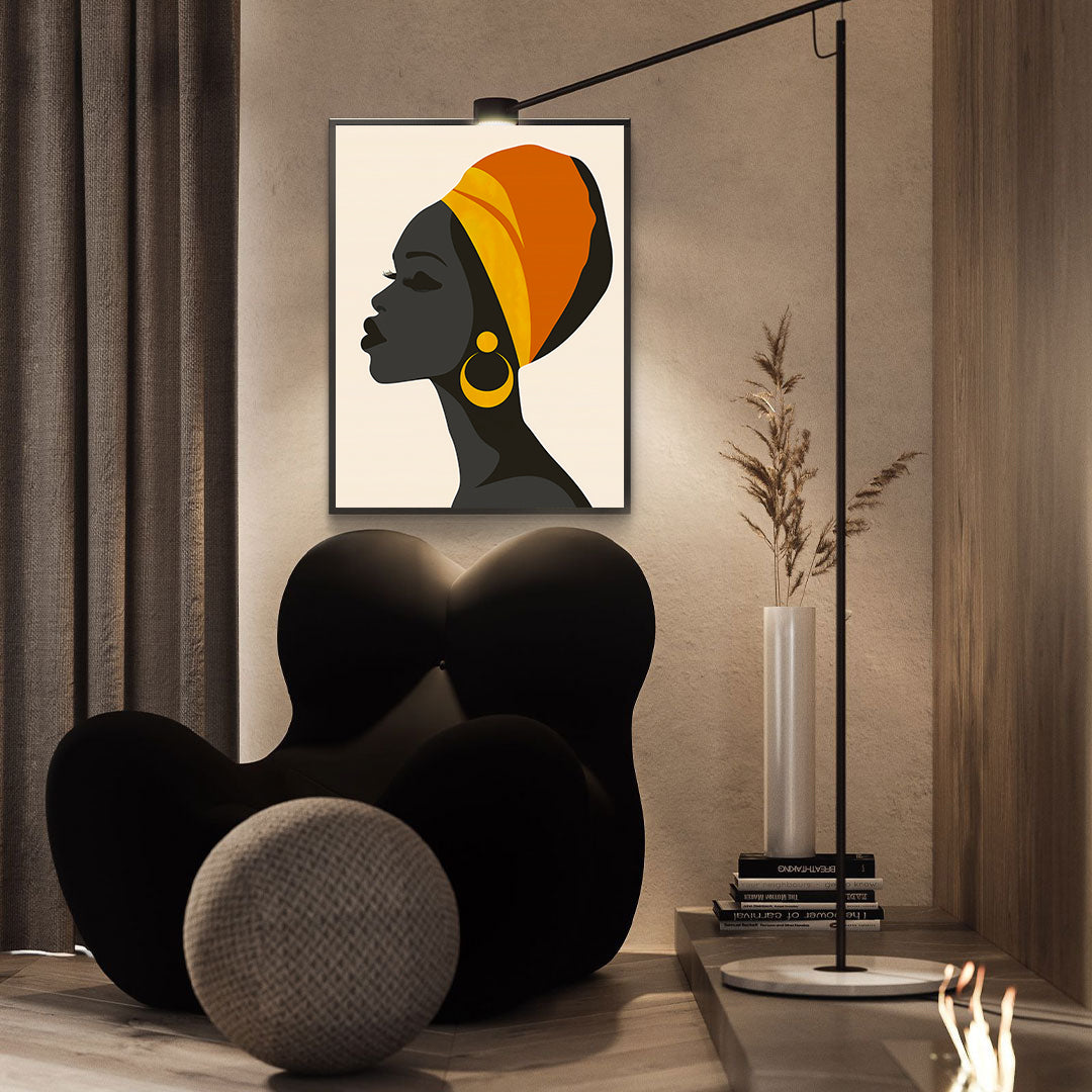 Tablou Canvas - Portret Femeie Africană