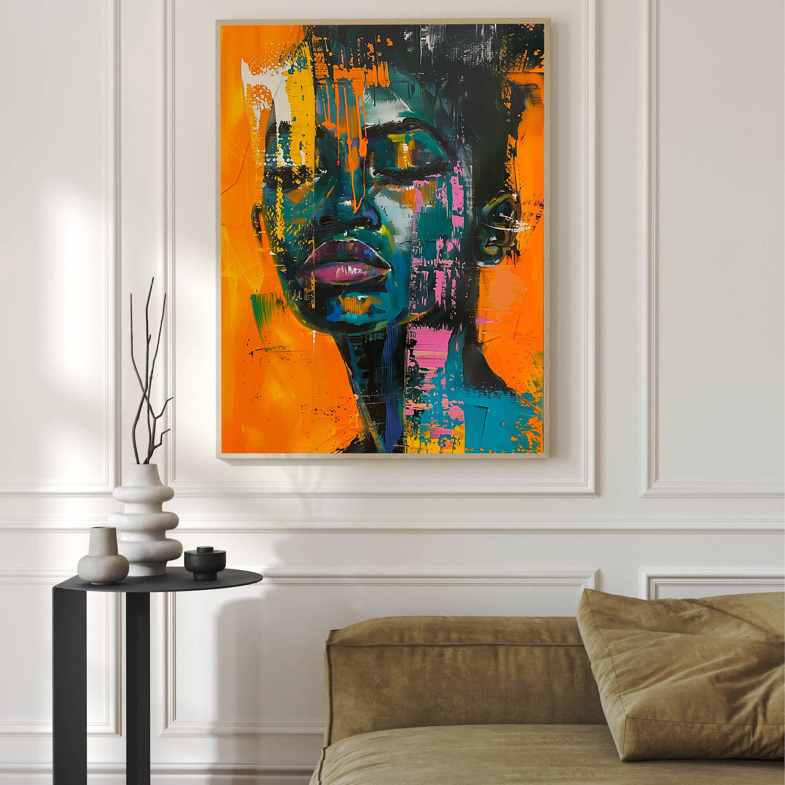 Tablou Canvas - Portret Abstract