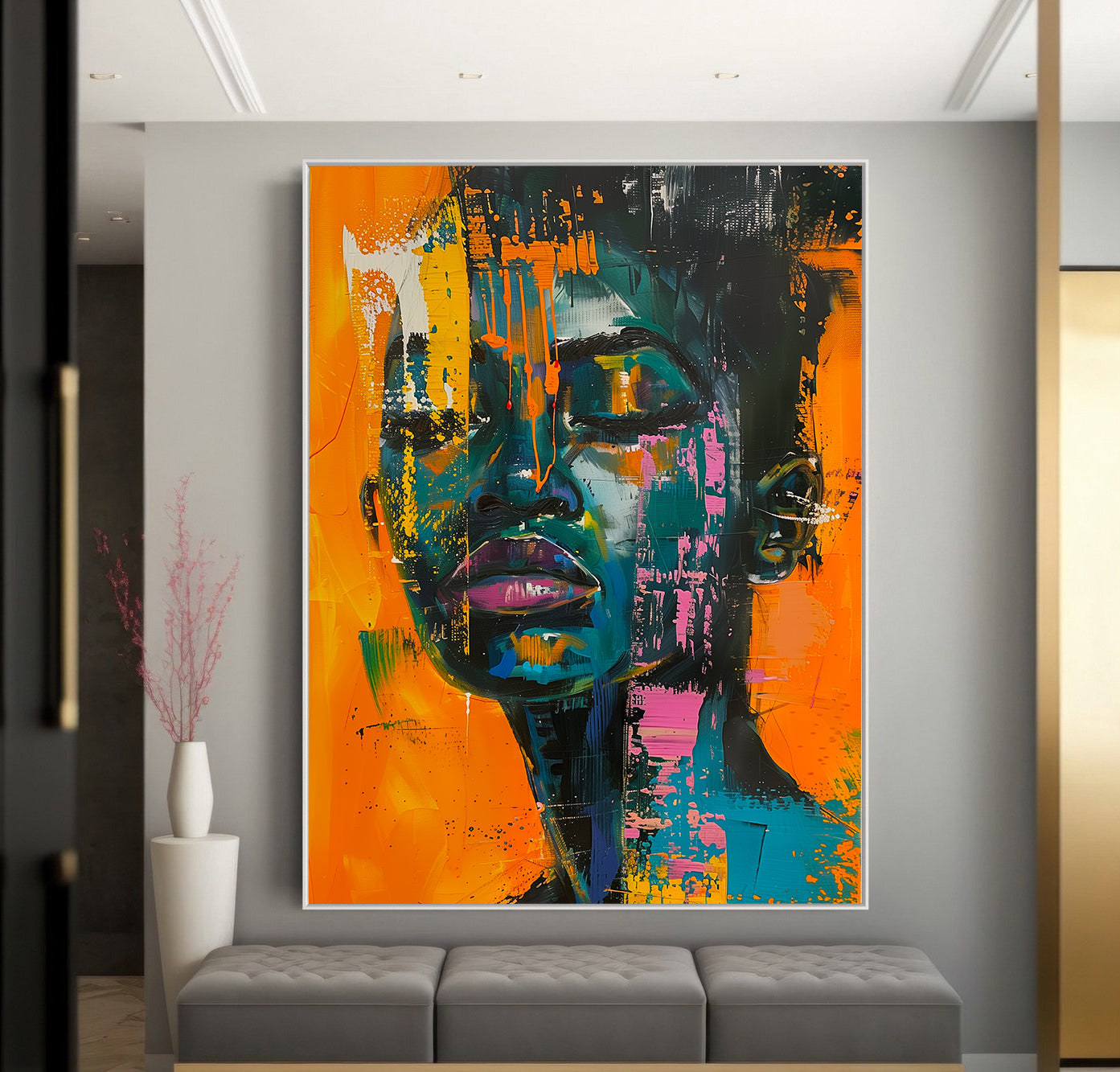 Tablou Canvas - Portret Abstract