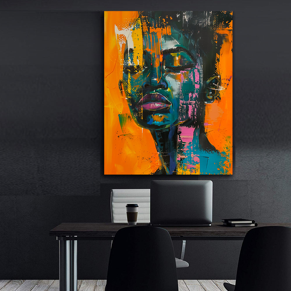 Tablou Canvas - Portret Abstract