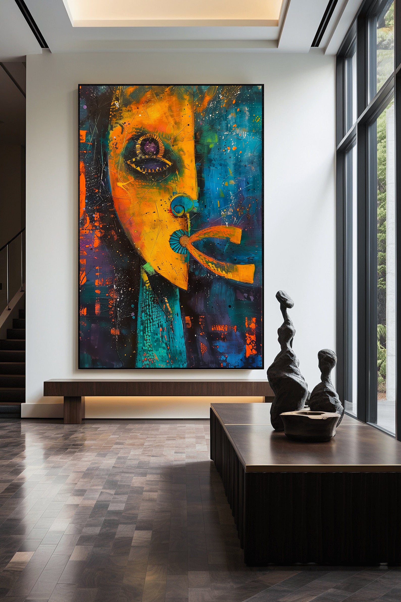 Tablou Canvas - Portret Abstract