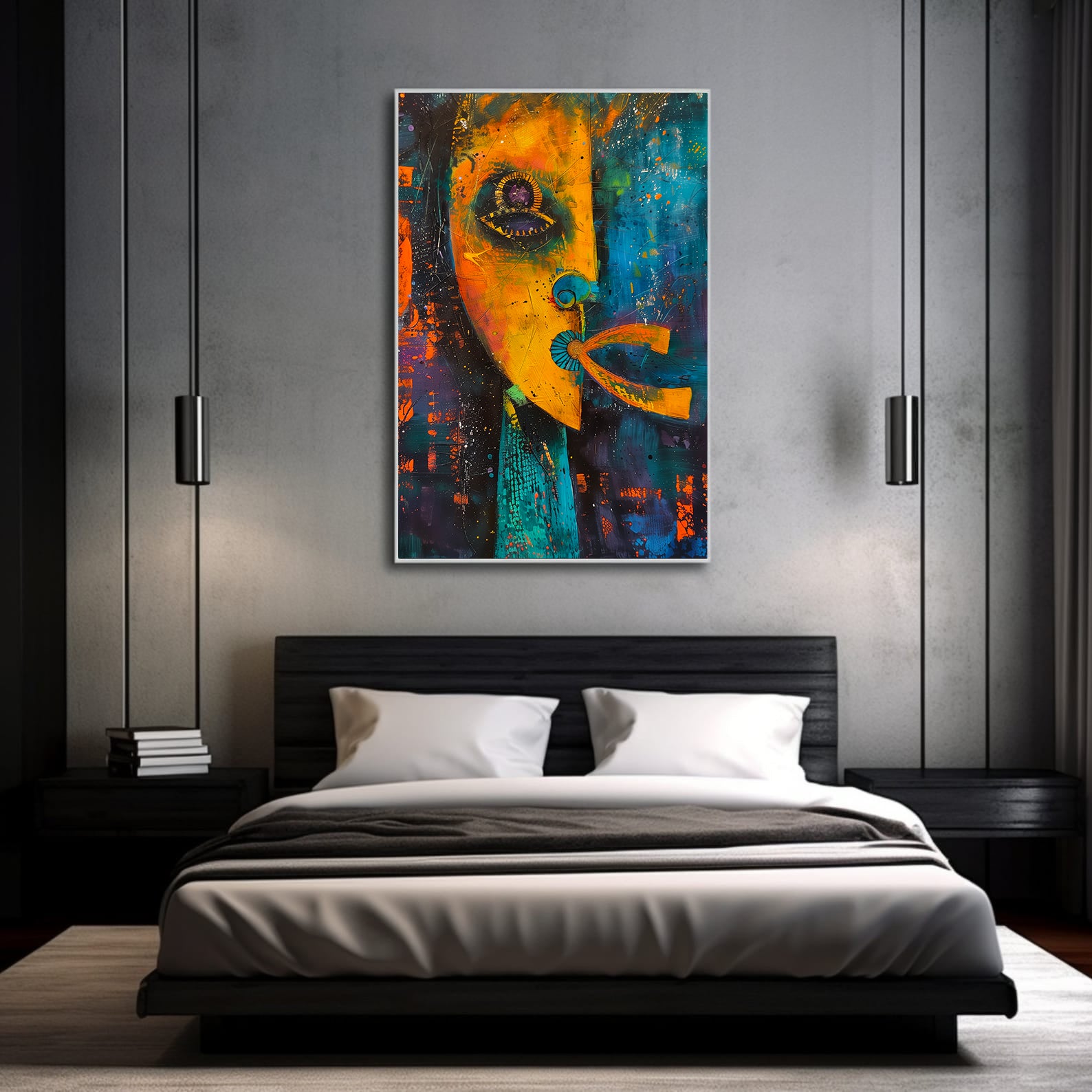 Tablou Canvas - Portret Abstract