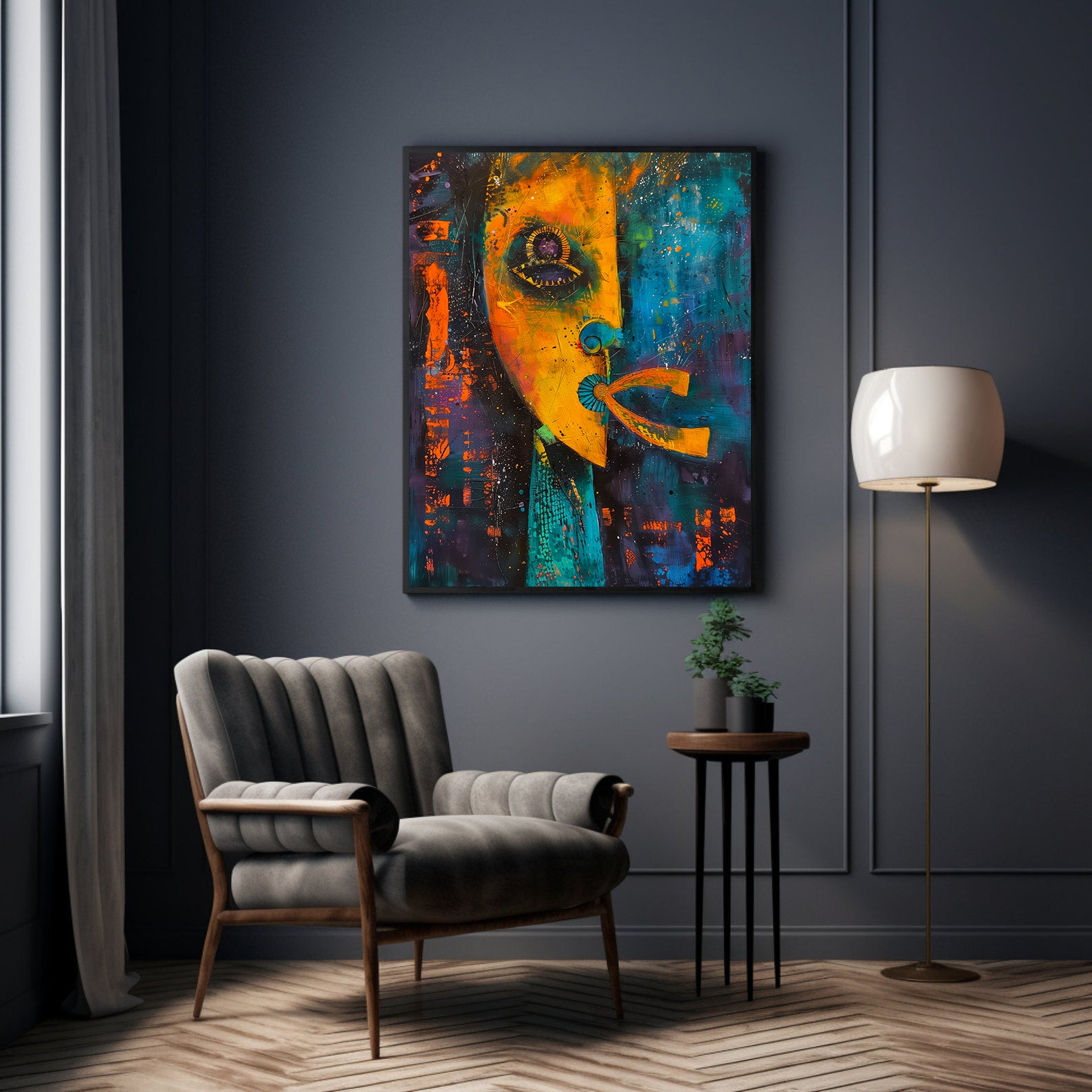 Tablou Canvas - Portret Abstract