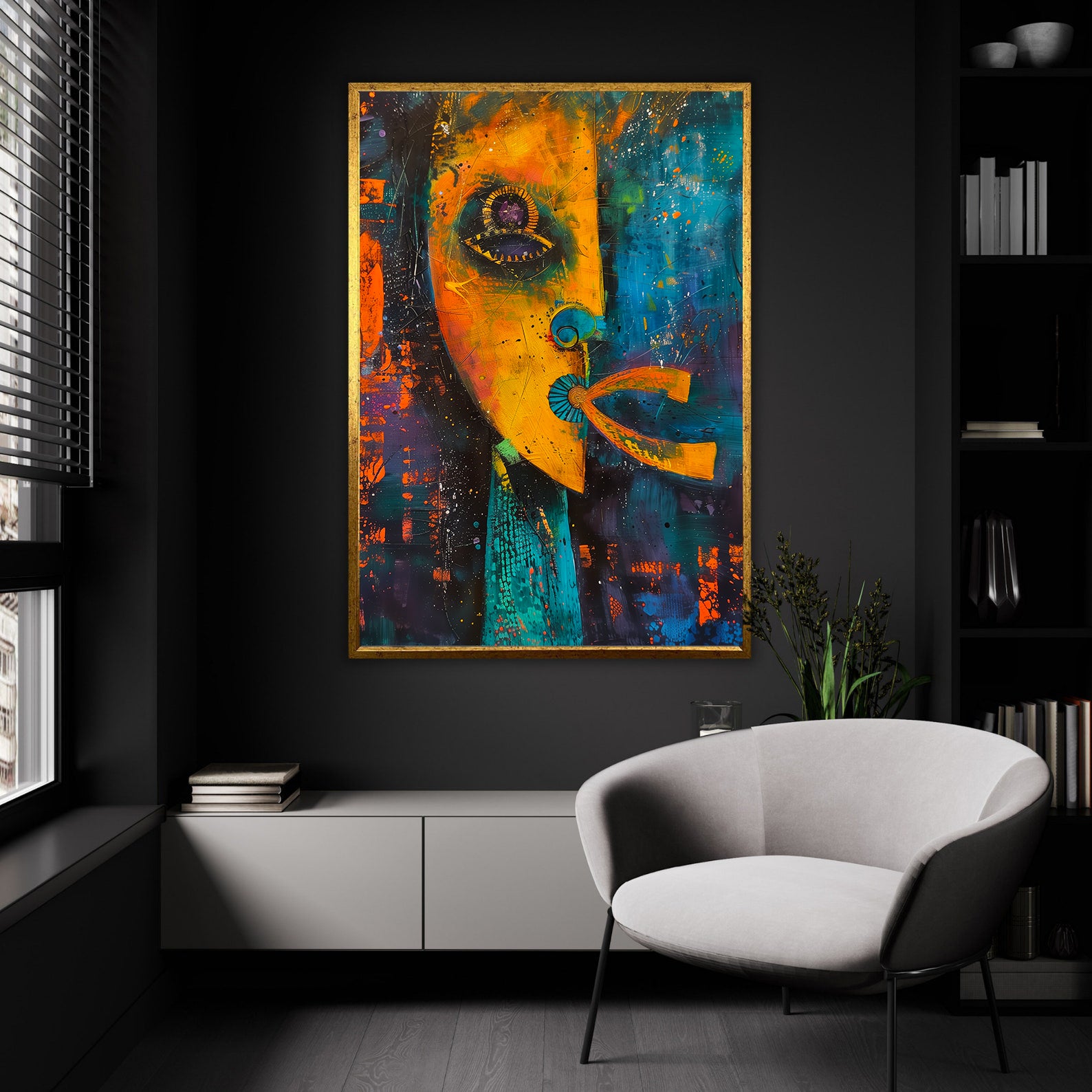 Tablou Canvas - Portret Abstract