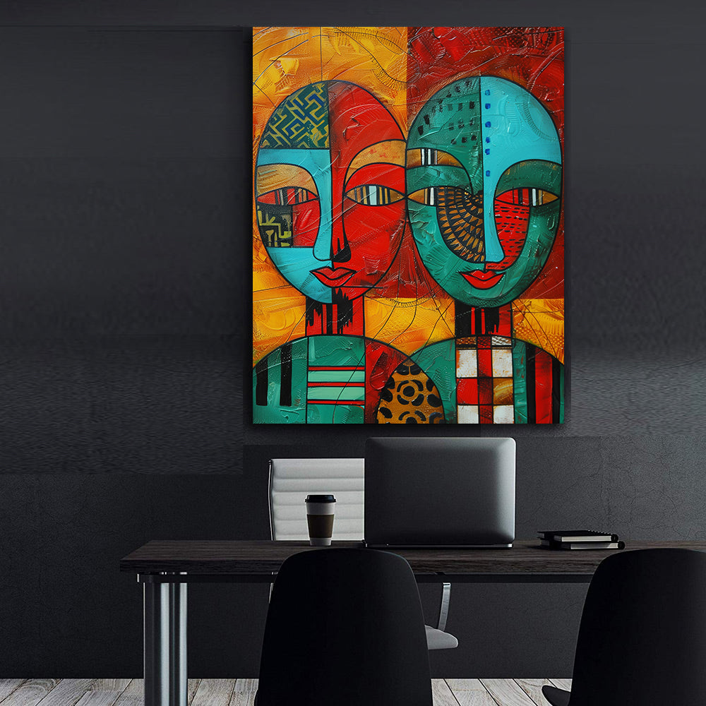 Tablou Canvas - African Art