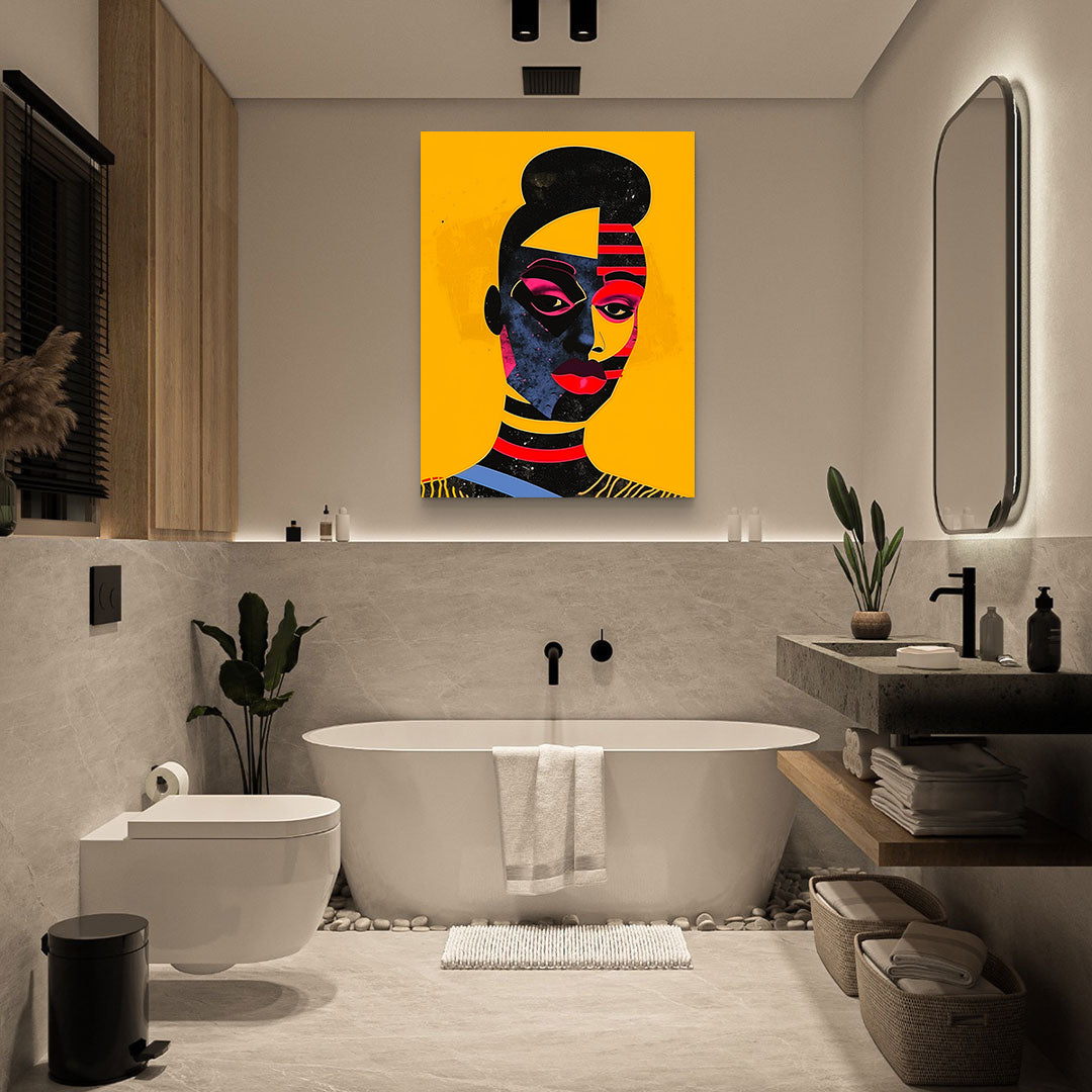 Tablou Canvas - Portret Femeie Africană