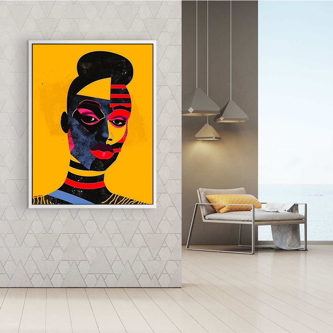 Tablou Canvas - Portret Femeie Africană