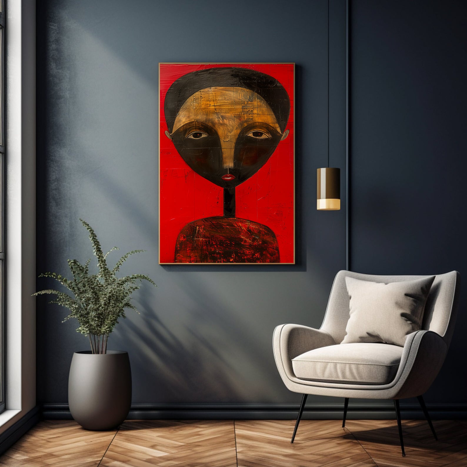 Tablou Canvas - African Art