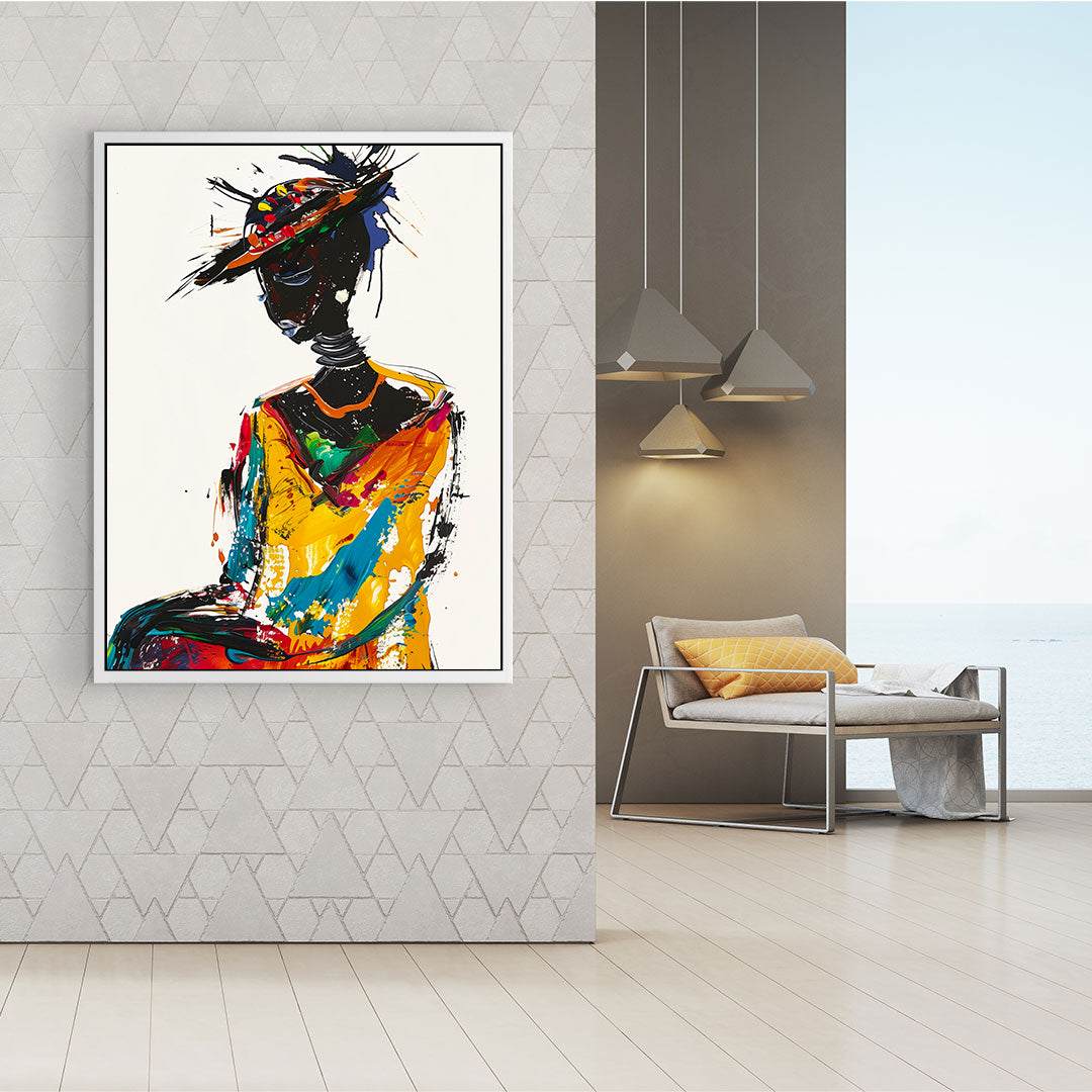 Tablou Canvas - African Woman